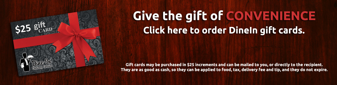 DineIn Gift Cards